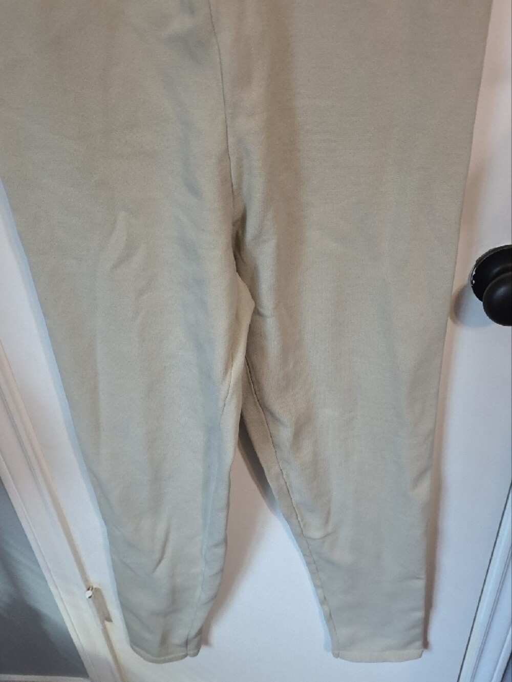 Barney NY x Forever 21 Sleeveless Knit Turtleneck Jumpsuit in Light Taupe Sz 1X - Picture 3 of 7